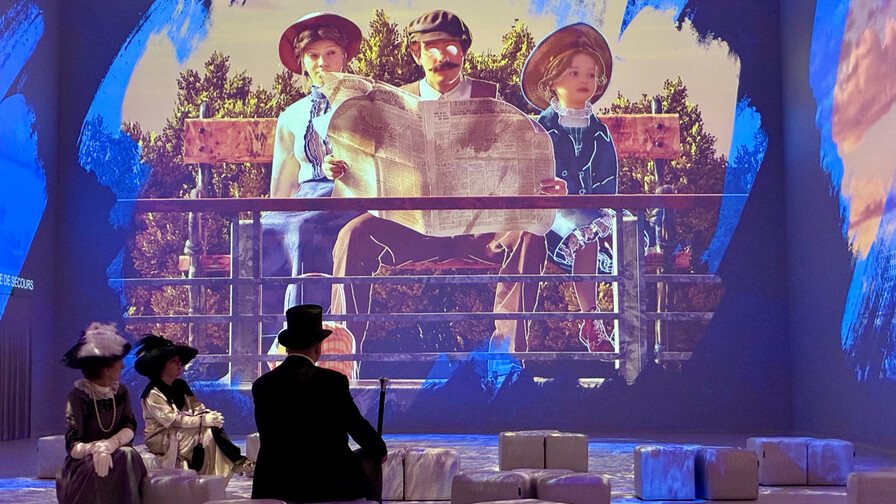 Una exposici&oacute;n inmersiva en Par&iacute;s rememora el naufragio del Titanic