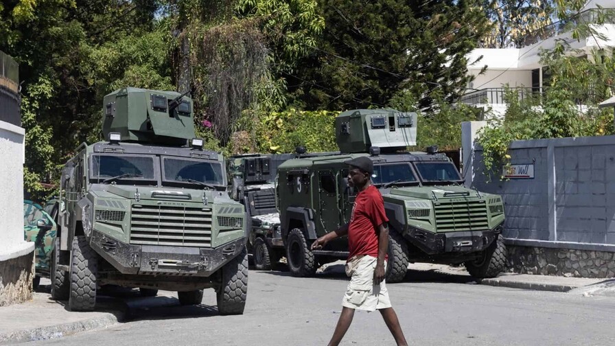 Llega a Hait&iacute; el primer contingente de la nueva fuerza multinacional antipandillas