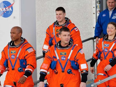 Misión Artemis II: Astronautas ya están a bordo