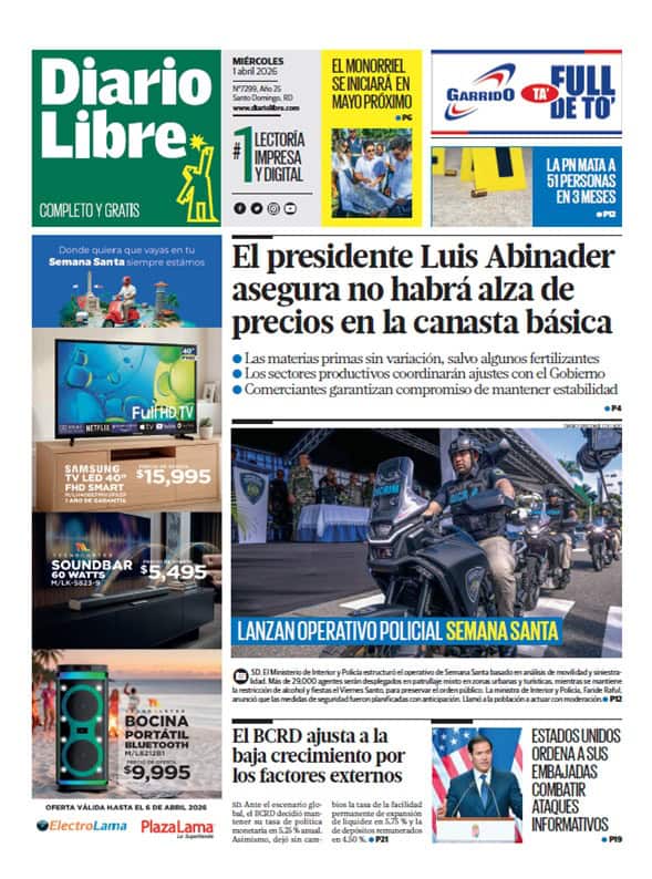 Día Jueves, 19 de Febrero de 2026 Edición 7251.