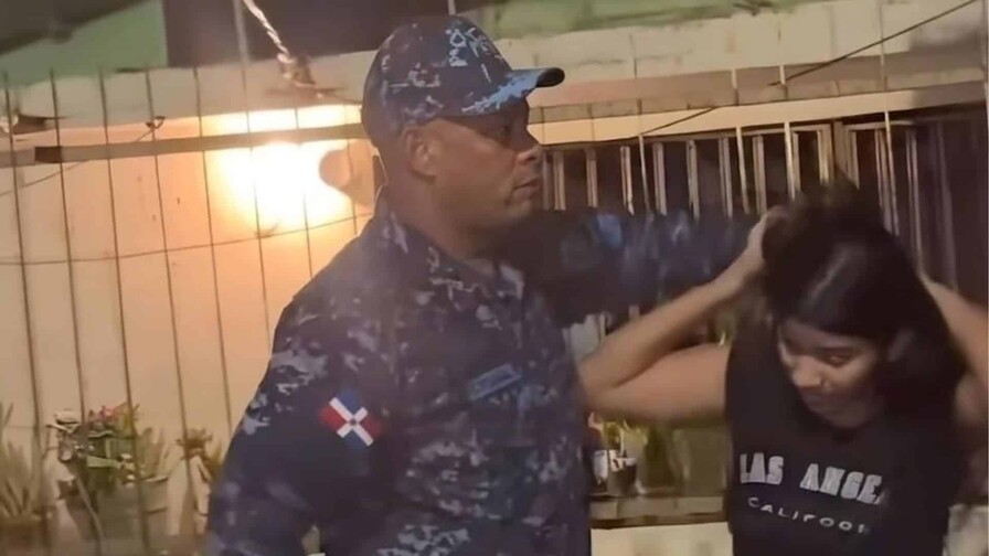 Ratifican la prisi&oacute;n preventiva al coronel Mad&eacute; por agredir a joven en Los Mina