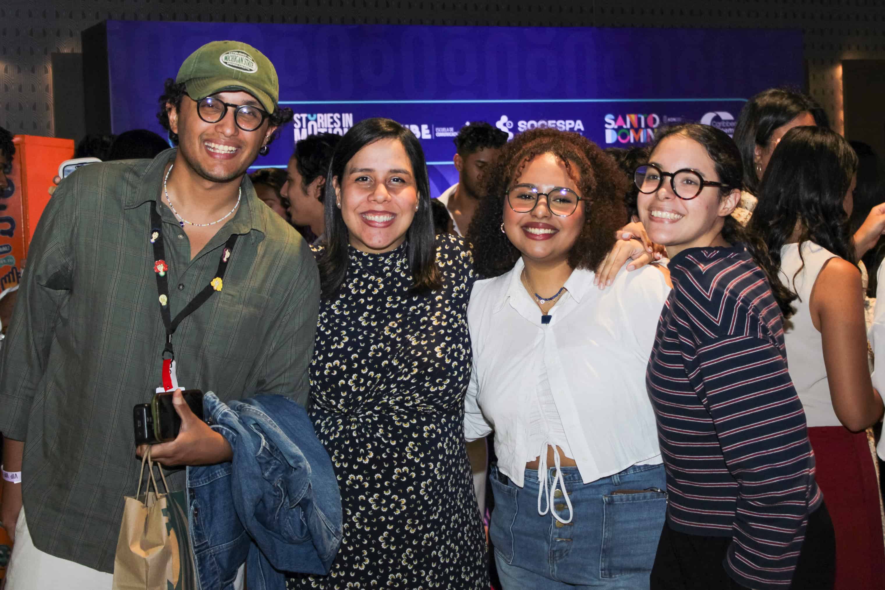Simón López, Cristina Zapata y Liz Feliz.