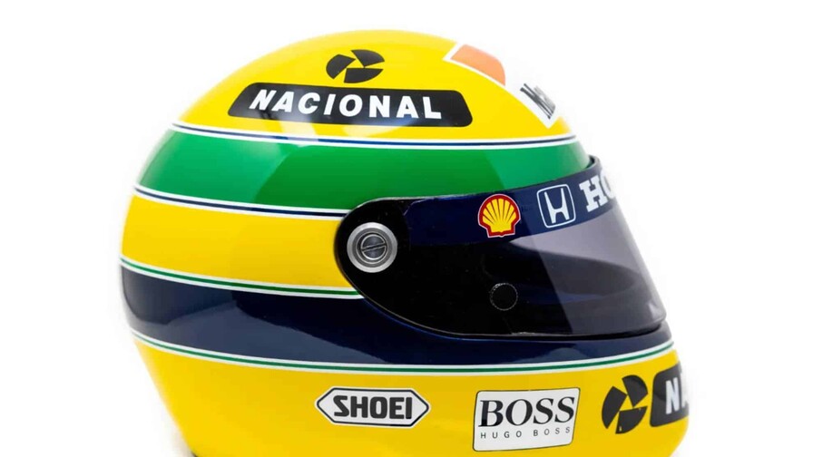 Un coleccionista canadiense de la Fórmula Uno adquiere último casco de Ayrton Senna