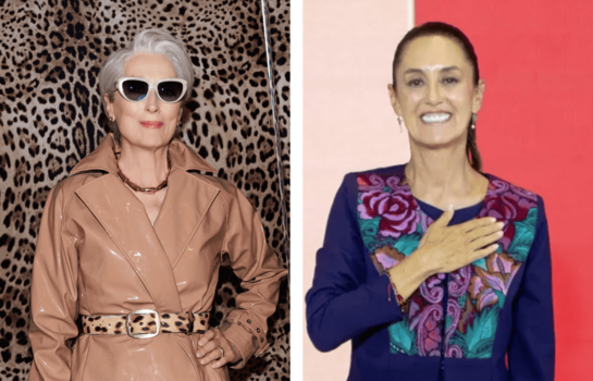 Sheinbaum agradece a la actriz Meryl Streep las palabras de reconocimiento a su figura