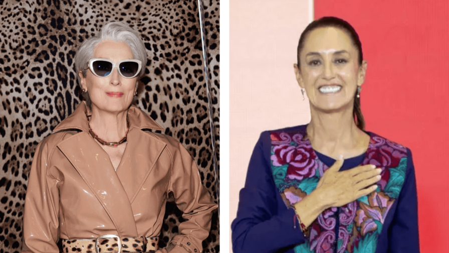 Sheinbaum agradece a la actriz Meryl Streep las palabras de reconocimiento a su figura