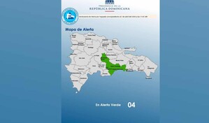 El COE coloca al Distrito Nacional, San Crist&oacute;bal y otras provincias en alerta verde por lluvias