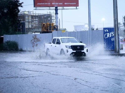 Se registran lluvias en el Gran Santo Domingo por una vaguada