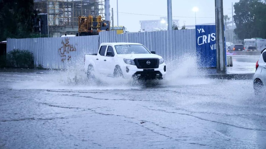 Se registran lluvias en el Gran Santo Domingo este Jueves Santo por incidencia de una vaguada
