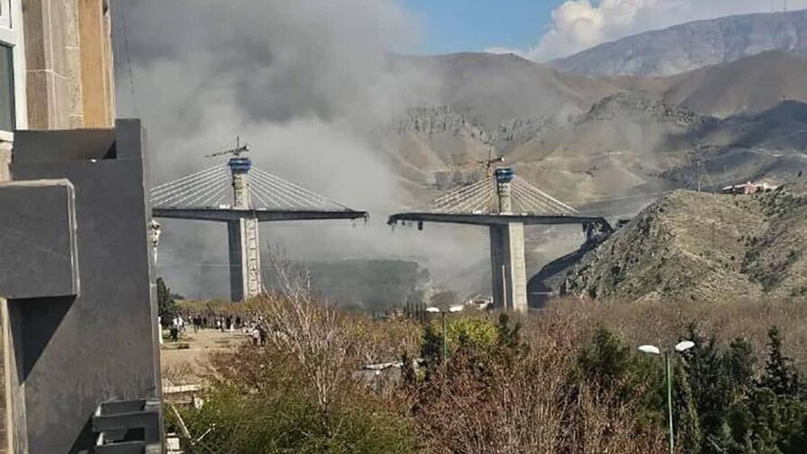 Trump anuncia la destrucci&oacute;n del puente m&aacute;s alto de Ir&aacute;n