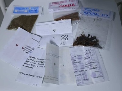 Exposición de datos personales en especias y bicarbonato