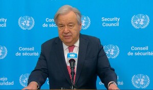 Jefe de la ONU advierte que el mundo est&aacute; al borde de una guerra m&aacute;s amplia