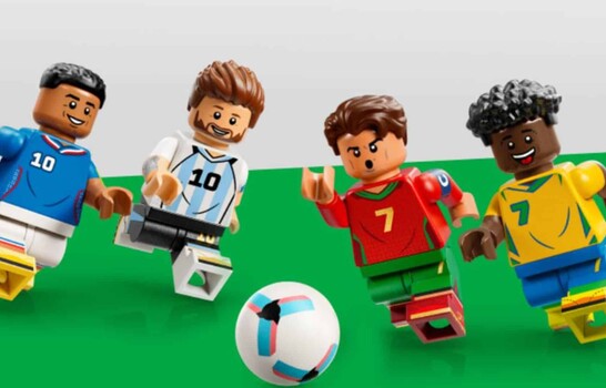 LEGO lanza colecci&oacute;n inspirada en Cristiano, Messi, Mbapp&eacute; y Vin&iacute;cius rumbo al Mundial 2026