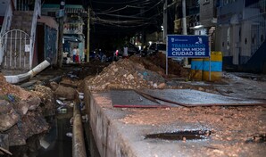 Residentes de Maquiteria en SDE denuncian retrasos en trabajos de drenaje pluvial