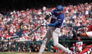 Video| Shohei Ohtani y la artiller&iacute;a de los Dodgers masacran a los Nationals en Washington
