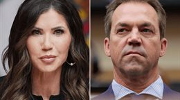 El marido con pechos postizos y pantal&oacute;n fosforito, el &uacute;ltimo culebr&oacute;n del universo Trump