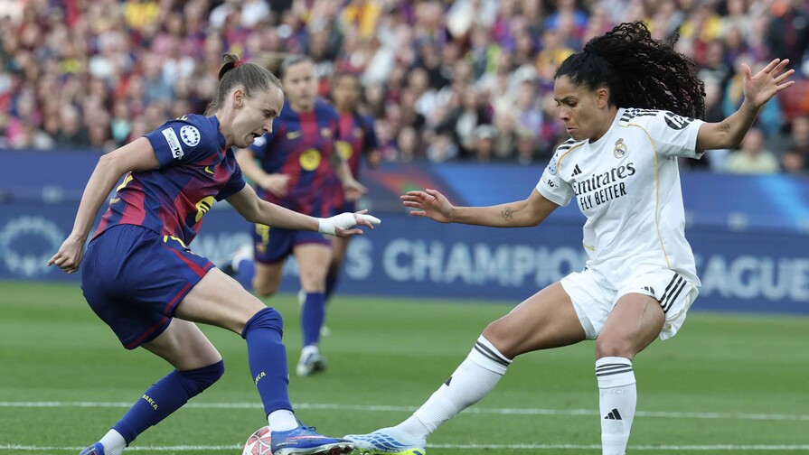 Barça femenino consuma la humillación al Real Madrid y se mete en semis de Champions