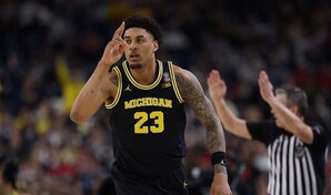 A pesar de lastimarse un tobillo, Yaxel Lendeborg y Michigan avanzan a la gran final contra Uconn
