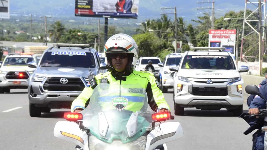 Carreteo en Santiago empieza en la autopista Duarte para garantizar retorno seguro de los viajeros