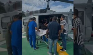 Dos turistas son trasladados en helicóptero tras emergencia médica en el Pico Duarte