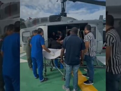 Evacúan de emergencia a dos turistas desde el Pico Duarte