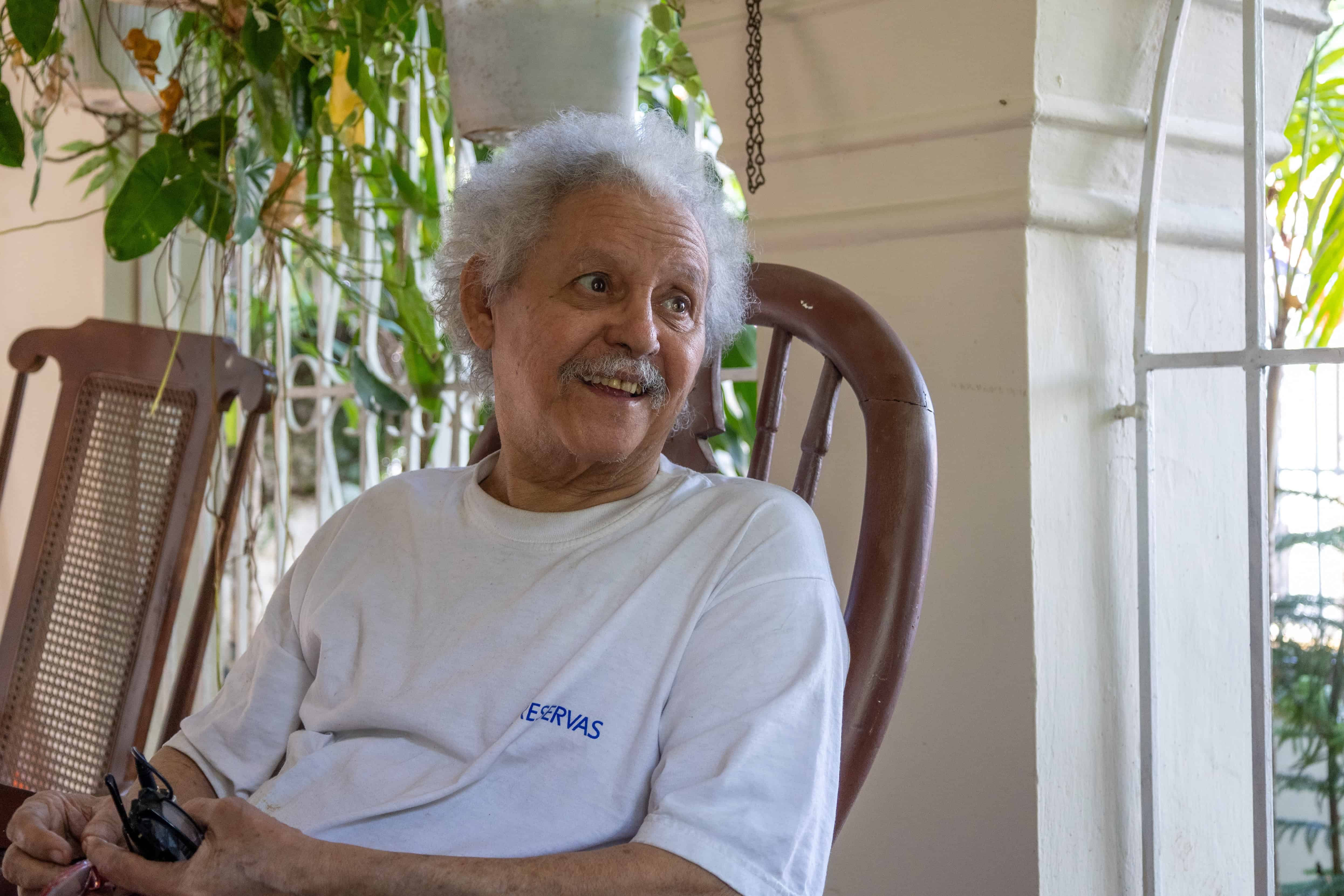 Onorio Montás, testigo de la historia de la casona.