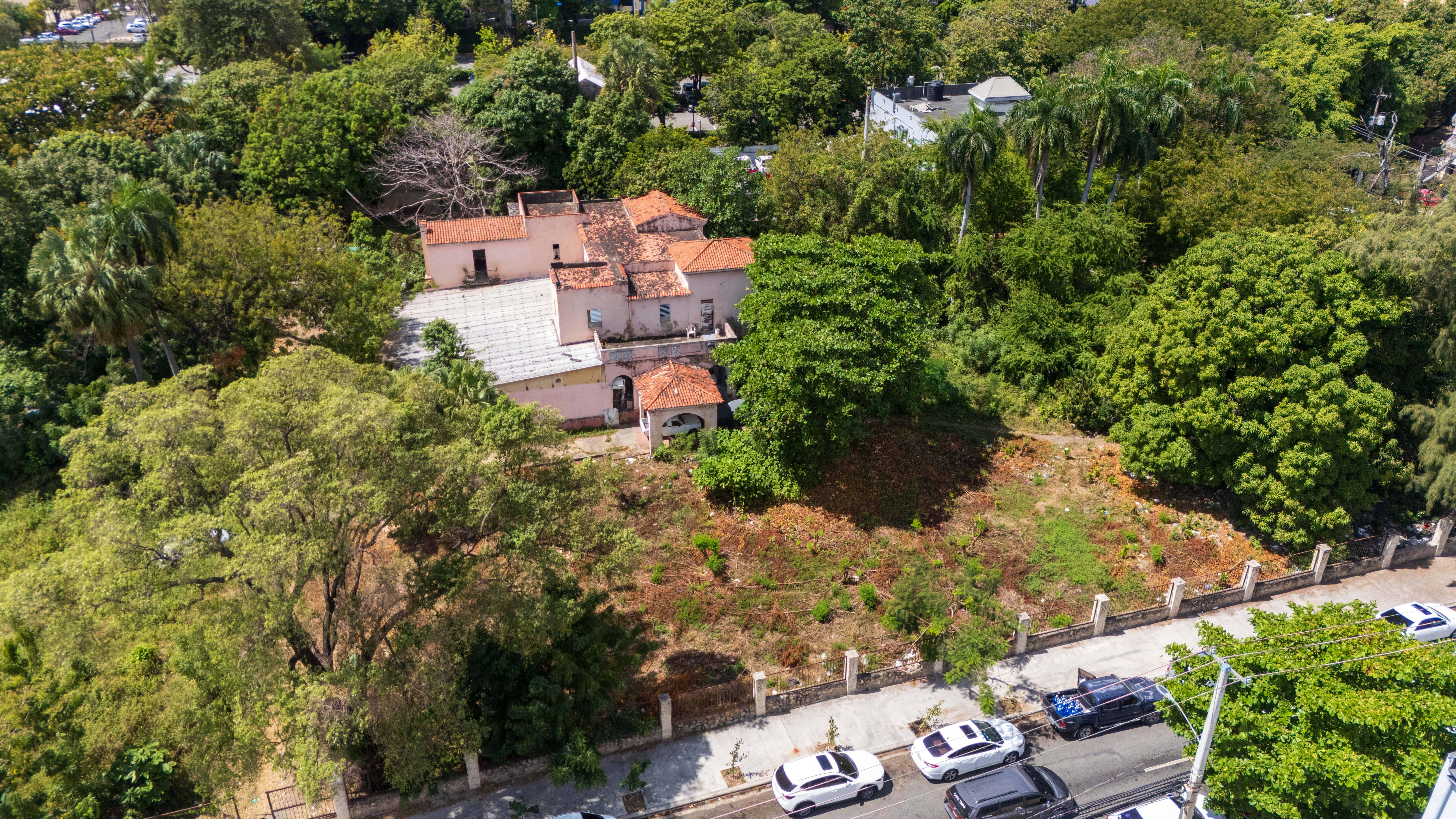 La casona está en litigio judicial.