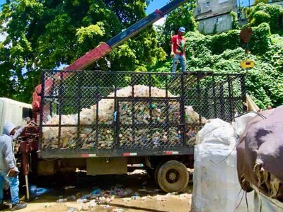 Alcaldía de SDE interviene el Parque Fluvial La Barquita tras denuncia