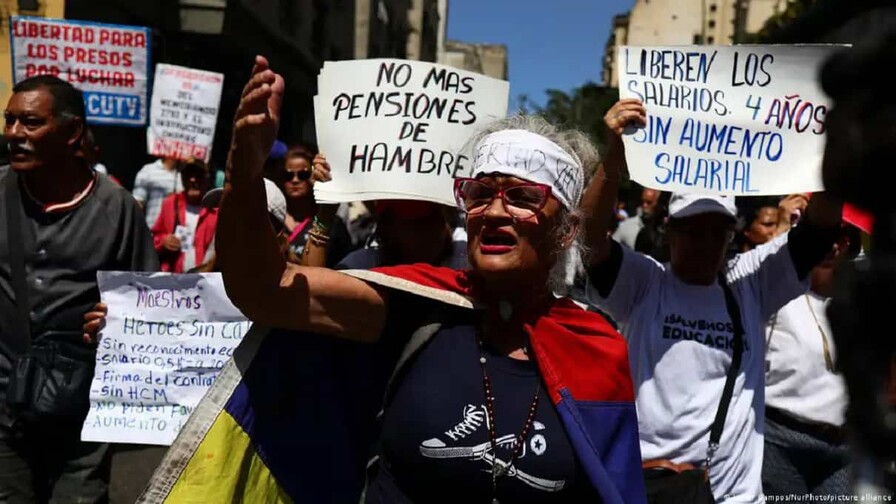 Chavismo convoca una movilizaci&oacute;n por la paz en medio de protestas salariales en Caracas