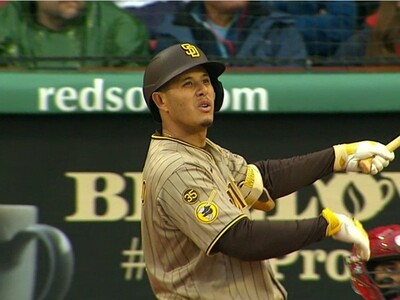 Padres ganan,  gracias a batazo ganador de Manny Machado