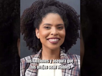 JCE sugiere cómo llevar el cabello afro o rizado para la nueva cédula
