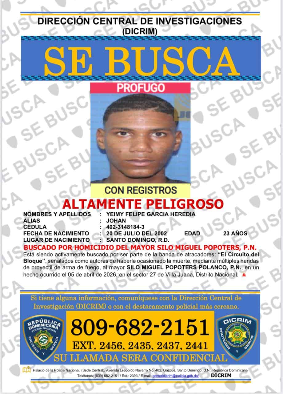 Yeimi Felipe García Heredia, de 23 años.