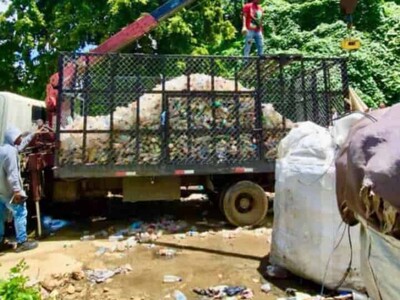Alcaldía de SDE interviene el parque fluvial La Barquita tras denuncia