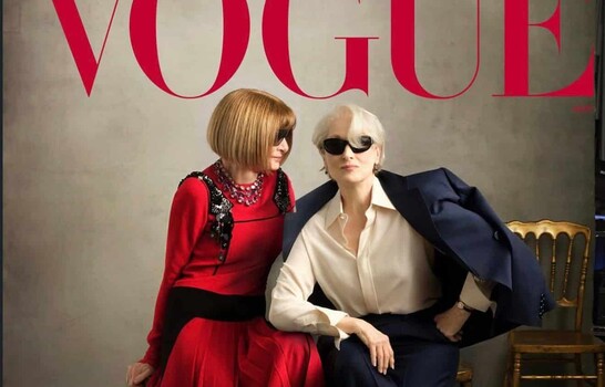Anna Wintour y Meryl Streep deslumbran vestidas de Prada en la nueva portada de Vogue