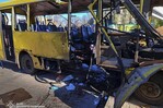 Tres muertos en ataque ruso con dron contra un minibús en la ciudad ucraniana de Nikopol Tres muertos en ataque ruso con dron contra un minibús en la ciudad ucraniana de Nikopol