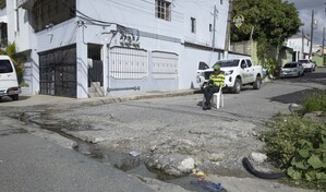 Falta de mantenimiento agrava problema vial en el sector Olimpo