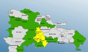 Tres provincias en alerta amarilla y 13 en verde por efectos de vaguada