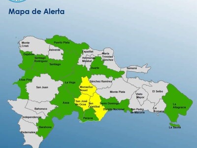 El COE amplía provincias en alerta por efectos de vaguada