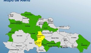 El COE incluye a Duarte entre las provincias en alerta verde por incidencia de vaguada