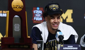 Yaxel Lendeborg dej&oacute; millones en la mesa... y gan&oacute; el t&iacute;tulo de la NCAA