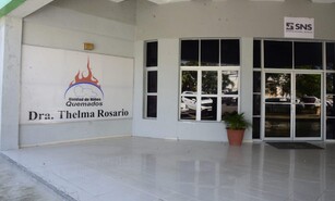 Permanece hospitalizada ni&ntilde;a abandonada con quemaduras en Santiago