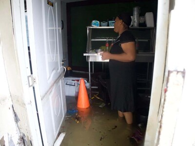 Vaguada deja a familias sin nada en el Ensanche Quisqueya