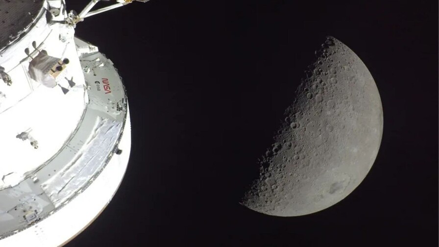 La NASA comparte imágenes capturadas por Artemis II en la cara oculta de la Luna
