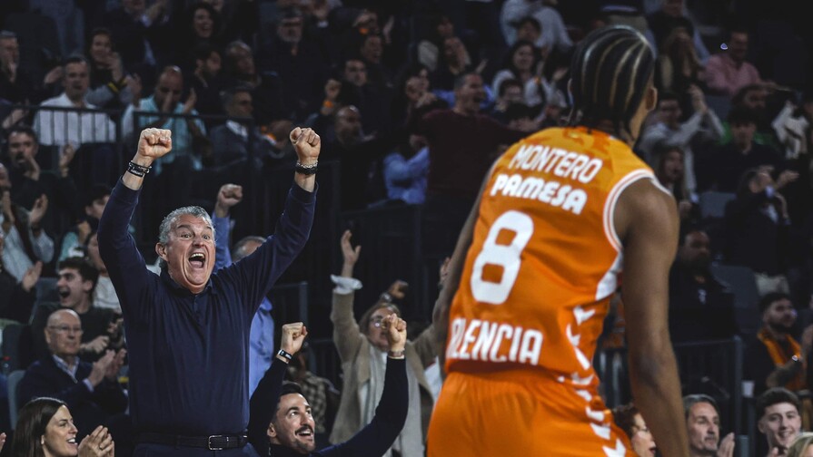 Montero enciende a un Valencia que se asegura los cuartos y se lanza al top 4