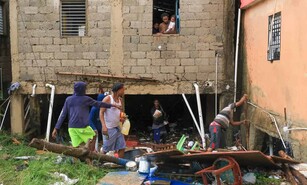 Desborde de ca&ntilde;ada en Las 800, un barrio acostumbrado al desastre cuando caen lluvias intensas