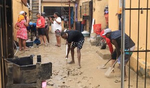 Lluvias intensas exponen fragilidad de barrios del Gran Santo Domingo