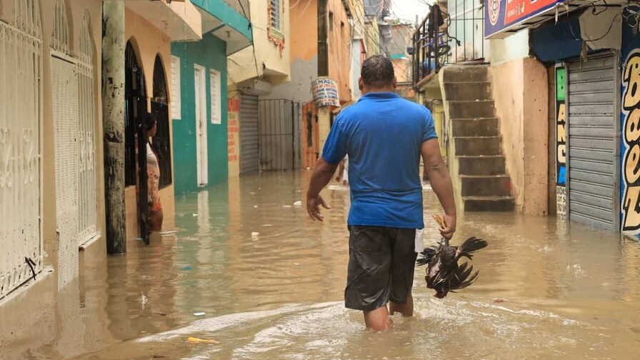 Lluvias extremas dejan hasta 314 mil&iacute;metros en el Gran Santo Domingo