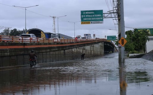 Meteorolog&iacute;a advierte sobre acumulados de lluvias de hasta 125 mil&iacute;metros para el fin de semana