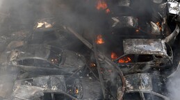 En diez minutos sin precedentes, Israel se ensa&ntilde;a con decenas de zonas del L&iacute;bano