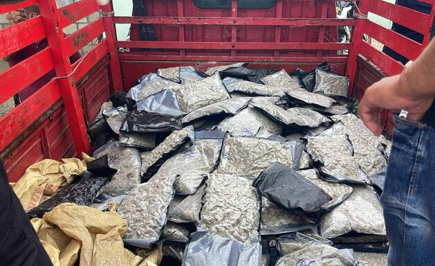 Decomisan 151 paquetes de presunta marihuana sint&eacute;tica en Azua