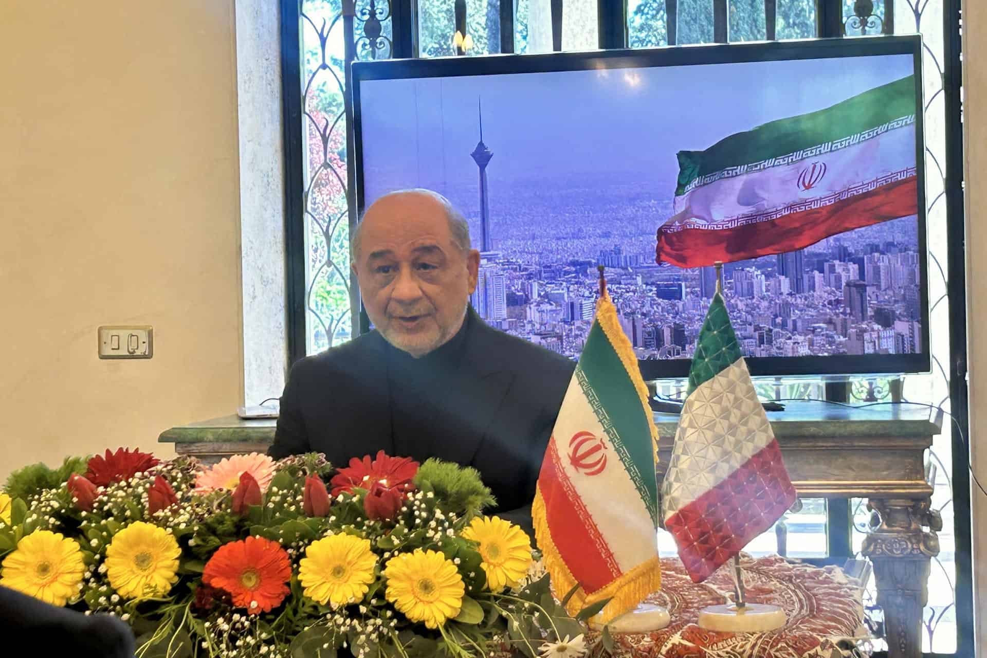 Ir&aacute;n no tiene intenci&oacute;n de empezar de nuevo la guerra, seg&uacute;n su embajador en Italia